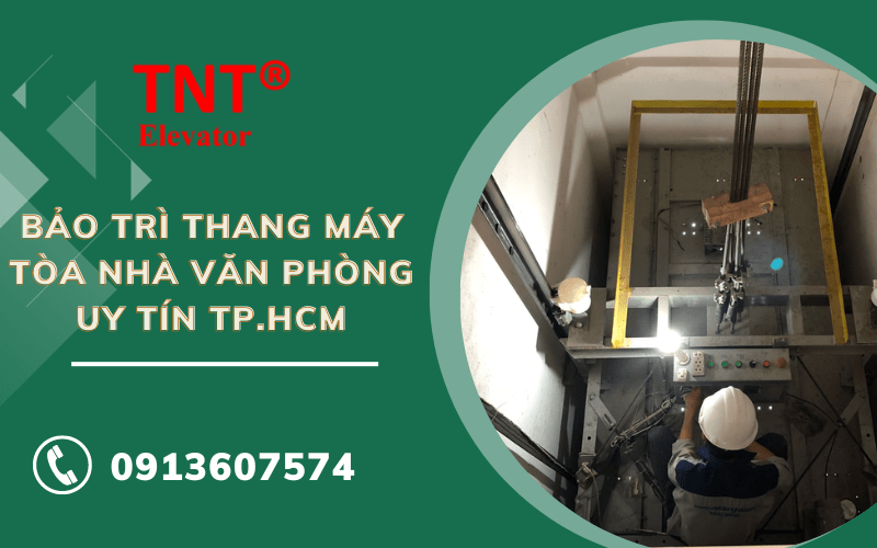 bảo trì thang máy tòa nhà văn phòng