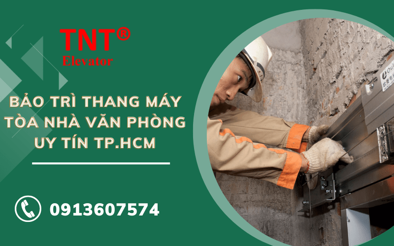 bảo trì thang máy tòa nhà văn phòng